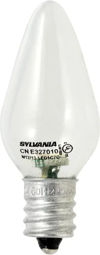 Miniatura 2 de Sylvania - Bombilla LED C7, eficiente de 0.6 W, 4 lúmenes, paquete de 2