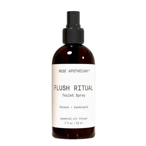 Miniatura 49 de Muse Apothecary Flush Ritual - Aerosol para inodoro aromático y refrescante, usar antes de ir, 2 onzas, infundido con aceites esenciales naturales
