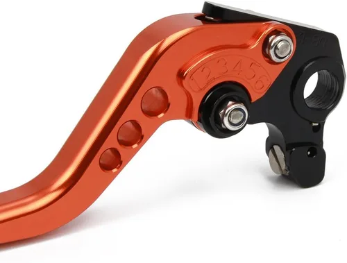 Miniatura 5 de AnXin Palancas de embrague de freno corto CNC para 1290/1190/1090/1050 Adventure R 2013-2020/690 Enduro R/SMC/SMC R2014-2023 Naranja
