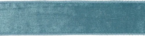 Miniatura 8 de MEEDEE Cinta de terciopelo azul de 1.5 pulgadas, 25 yardas, terciopelo triturado para árbol de Navidad, coronas, lazos