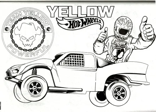 Miniatura 7 de Hot Wheels - Juego de libros para colorear para niños, paquete con libros de actividades de automóvil Hot Wheels, almohadillas adhesivas, Hot Wheels