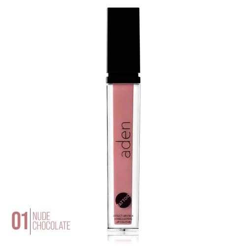 ADEN Lápiz labial mate Tattoo - 7ML - Altamente pigmentado - Proporciona un acabado no brillante, no mancha y aterciopelado - Resistente al agua