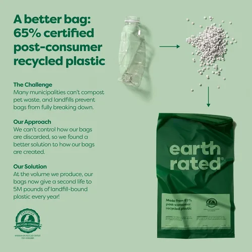 Miniatura 2 de Bolsas de residuos de perros para despensas Earth Rated , lavanda-aromatizado