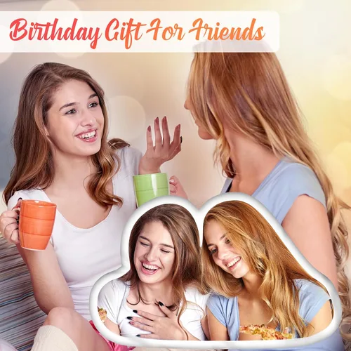 Miniatura 2 de Almohadas personalizadas con imagen, almohada facial personalizada para perros y gatos, regalos personalizados para cumpleaños para mujeres, hombres