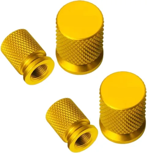Miniatura 15 de 4PCS Car Wheel Tire Valve Caps Tyre Stem Covers Airdust Waterproof Compatible WithAuto Accessories(Army Green)