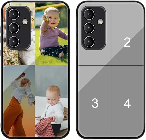 Miniatura 256 de Funda de teléfono personalizada para Samsung Galaxy S22+ / S22 Plus 5G, funda de TPU suave de vidrio templado antiarañazos personalizada con foto