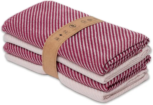 Ossano Lindas toallas de cocina, paquete de 4, (20 x 30 pulgadas), elegantes y bonitas, versátiles como, bonitas toallas de mano, toalla de cocina