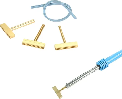 Miniatura 6 de 3 unids T Tip Soldador con Banda de Prensa Caliente para Pantalla LCD Flex Cinta Cable Reparación 30W/40W/60W