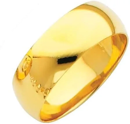 Miniatura 2 de Wellingsale 14k Solid Gold Wedding Bands