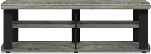 Miniatura 54 de Furinno 11191BK THE Centro de Entretenimiento Soporte para TV, Negro