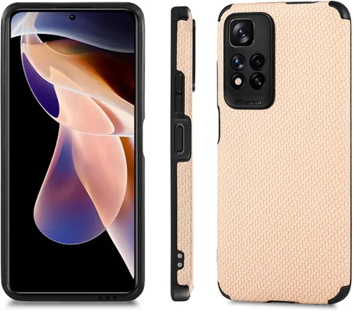 Miniatura 170 de Funda para Redmi Note 11 4G, funda para Redmi Note 11 4G con funda de teléfono 2 en 1, color amarillo