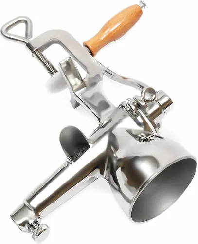 Miniatura 3 de Exprimidor manual Exprimidor de hierba de trigo Extractor de frutas y verduras Prensa manual Exprimidor de cítricos de acero inoxidable