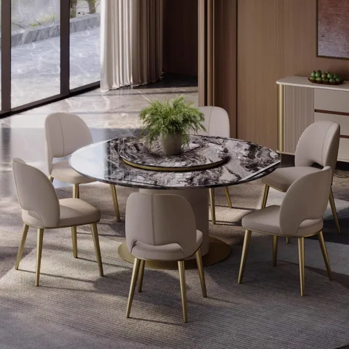 Miniatura 9 de Sillas de comedor, sillas de comedor, juego de 2/4, sillas de cocina con patas de metal, sillas de comedor tapizadas con cojín de cuero, para Negro