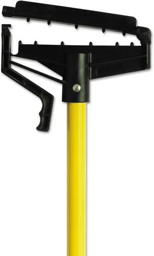 O-Cedar Commercial CB965166 Mango de trapeador de cambio rápido, 60 pulgadas, fibra de vidrio, amarillo (caja de 6)