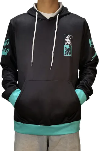Miniatura 6 de TIMMOR MAGIC Sudadera con capucha de anime Slayer para hombre y mujer, sudadera con capucha impresa en 3D.