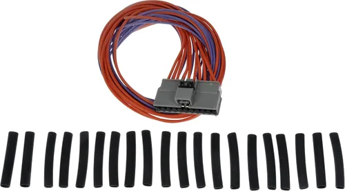 Dorman 645-206 Conector de alambre veinte con cables de alambre, crimpado de empalme y tubo termorretráctil compatible con modelos seleccionados