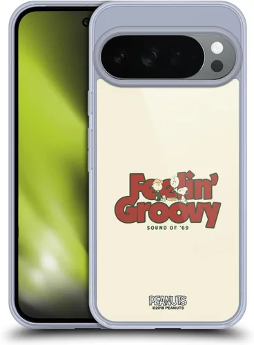 Miniatura 179 de Head Case Designs Funda de gel Woodstock 50th con licencia oficial de Peanuts Snoopy Guitar 1969 [protección de grado militar] compatible