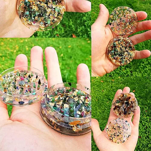 Miniatura 6 de Moldes de silicona de 5 piezas – Cenicero grande y molinillo de resina con picos y almacenamiento eficientes
