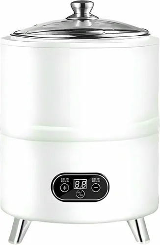 Máquina automática de yogur de temperatura constante, fermentador inteligente comercial, máquina de yogur de acero inoxidable para vinagre de frutas