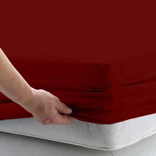 Miniatura 4 de Rajlinen Split Queen Sheet Set for Adjustable Bed, 100% Egyptian Cotton, 5 Piece Set, Dual 16" Deep Pocket Fitted Sheets, Soft, Cooling, Breathable