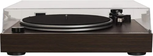 Miniatura 3 de Crosley C8A-WA Tocadiscos accionado por correa con preamplificador integrado, brazo ajustable, cartucho AT3600L y zócalo de MDF de grado audio, nogal