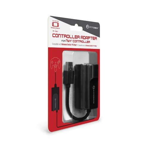 Miniatura 2 de Hyperkin Adaptador de controlador para controlador N64 compatible con Nintendo Switch/PC