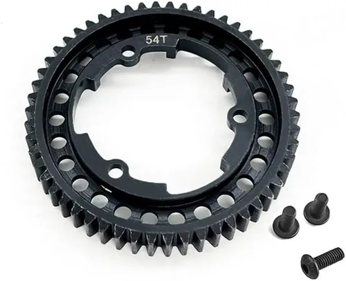 Miniatura 5 de Acero 54T Engranaje recto 6449 para TRAXS 1/5 X-maX 6S 8S 1/7 XO-1 1/10 E-Revo 2.0 VXL MAXX RC Actualizaciones de piezas - (Color: Negro)
