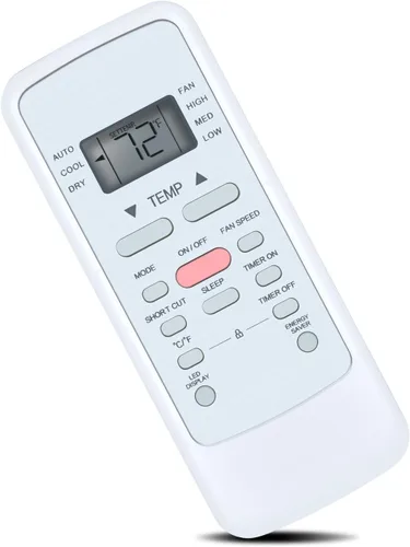 ZWP RG51G5(1)/CEU1 RG51G5(1)/EU1 Control remoto de repuesto apto para aire acondicionado Midea MAW05M1BWT MAW06R1CWT MAW10R1BWT Cool-Living