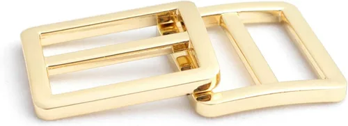 Miniatura 11 de Ganchos giratorios de metal con anillos en D y hebillas deslizantes para bolso arcoíris Tri-Glides..