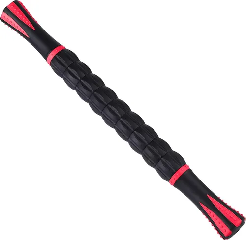 Rodillo de masaje, rodillo muscular para atletas, rodillo de masaje de liposucción para drenaje linfático, para aliviar el dolor muscular, puntos de