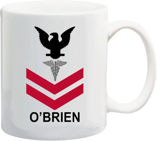 Miniatura 8 de Carpe Diem Designs Taza personalizable de la Armada de los Estados Unidos para café, cacao y tarros de masón, fabricados en los Estados Unidos.
