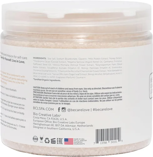 Miniatura 7 de BCL SPA Leche en remojo de sal del mar muerto + miel con chocolate blanco, 16 onzas