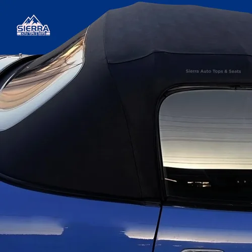 Miniatura 6 de Repuesto de techo de convertible completo de vinilo para Mazda Miata Cabriolet 1990-2005 con ventana de plástico transparente y protección contra