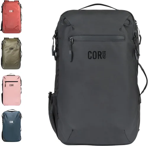 Miniatura 10 de COR Surf Mochila de viaje de mano Island Hopper 2.0 Mochila ultraligera aprobada para artículos personales 28L Negro Edición impermeable