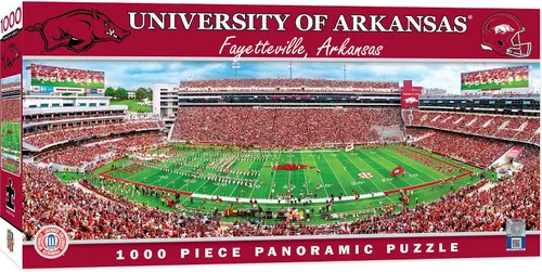 Miniatura 41 de MasterPieces Rompecabezas de 1000 piezas – NCAA Texas A&M Aggies vista panorámica del estadio de fútbol americano, divertido para adultos y familia