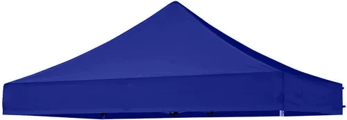 Toldo de repuesto de 6 x 6 pies, tienda de campaña desplegable para uso comercial, instantáneo, al aire libre, portátil, patio, césped, cenador, Azul
