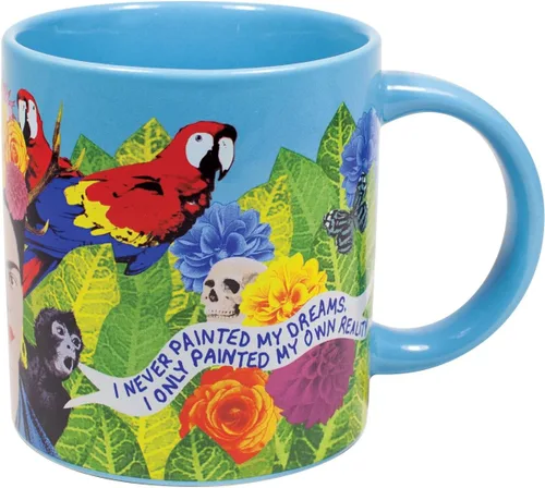 Miniatura 5 de The Unemployed Philosophers Guild Frida Kahlo Art Coffee Mug - Citas famosas en inglés y español