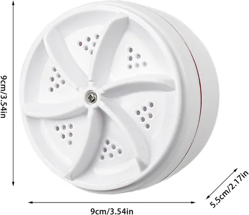 Miniatura 4 de Mini lavadora portátil, lavadora de viaje USB, lavadora de ropa para el hogar, negocios, viajes, sala de universidad, caravana, camping, calcetines
