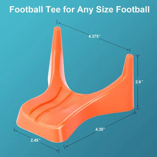 Miniatura 2 de Eastgoing 6 piezas de camiseta de fútbol estilo patada, soporte de exhibición de fútbol compatible con todos los tamaños de pelota, soporte