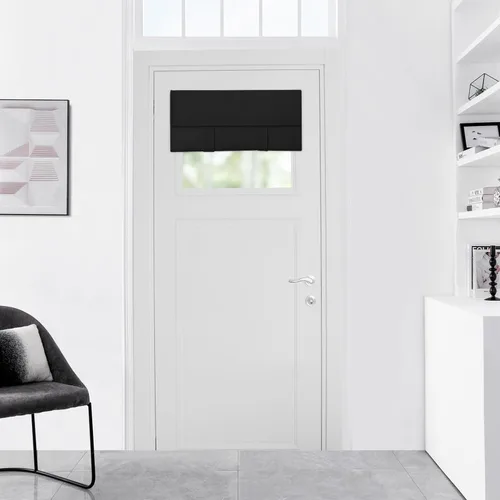 Miniatura 17 de WdFour Cortinas de puerta francesa con tacto sedoso, aislamiento térmico, reducción de ruido, cortinas opacas para puerta de vidrio y oficina