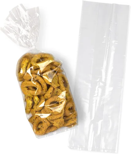 Miniatura 17 de APQ Supply Bolsas de polietileno transparentes con refuerzo, 4 x 2 x 10 pulgadas. Paquete de 1000 bolsas de plástico con refuerzo lateral con parte