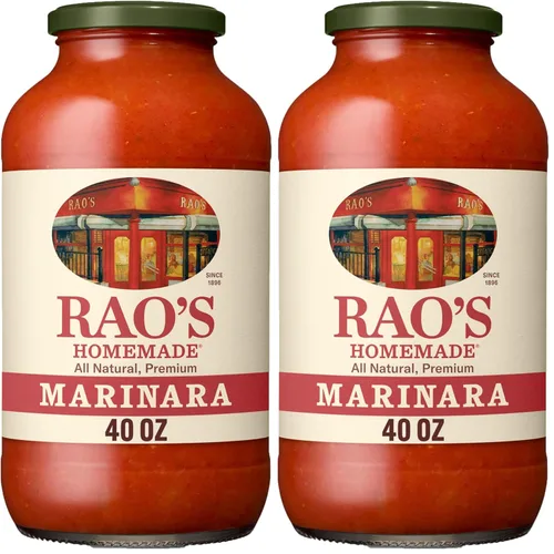 Miniatura 33 de Rao's Homemade Salsa de tomate, Tomate y Albahaca, 24 onzas, salsa versátil para pasta, bajo en carbohidratos, totalmente natural, calidad premium