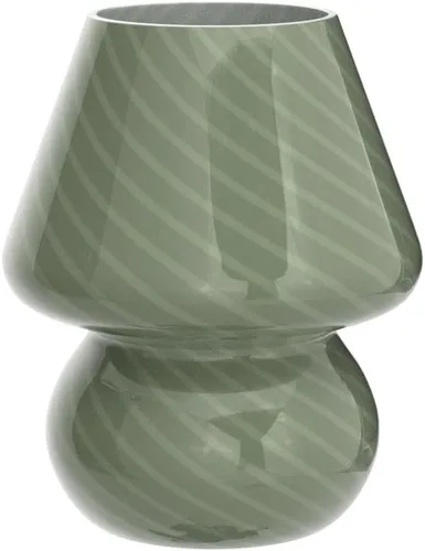 Miniatura 4 de Lámpara de Hongo, Lámparas de Mesa de Noche de Cristal Verde Murano Vintage Pequeñas de Mesita de Noche Lámpara de Escritorio Luz en Espiral