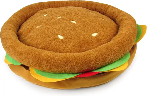 Miniatura 8 de TONBO Cama de Felpa Suave Pequeña Linda y Acogedora de Aguacate para Perros y Gatos, Compatible con Lavadora y Secadora (Aguacate)