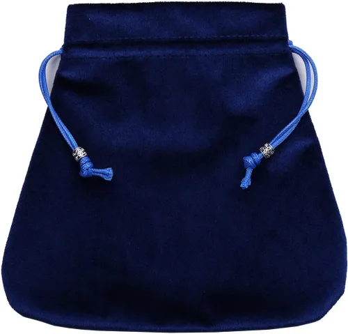Miniatura 5 de BLESSUME Wizard Tarot Mantel y bolsa cuadrada de terciopelo adivinación Tarot (Azul 2)