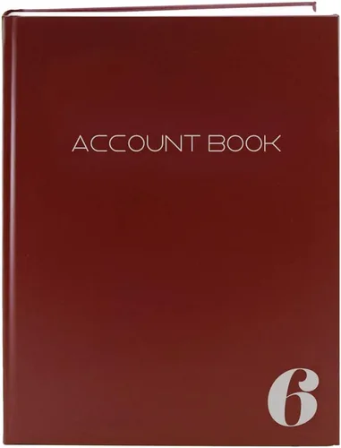Miniatura 4 de BookFactory Libro de contabilidad de 2 columnas/libro de cuenta/libro de contabilidad/cuaderno (formato de libro columnar de dos columnas)