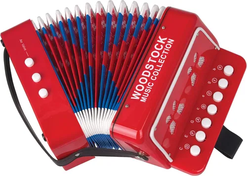Woodstock Acordeón para niños. Colección de música.