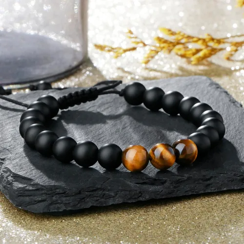 Miniatura 4 de Pulsera de regalos para hombres para papá hijo mi hombre novio marido hermano nieto abuelo papá bonus sobrino tío cumpleaños día del padre