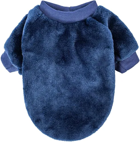 Miniatura 5 de FabriCastle Suéter pequeño para perro, paquete de 3 ropa para perros y gatos, chaquetas suaves y cálidas para perros pequeños, niños y niñas