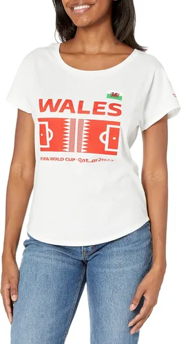 Outerstuff Camiseta Dolman de manga corta para mujer de la Copa Mundial de la FIFA